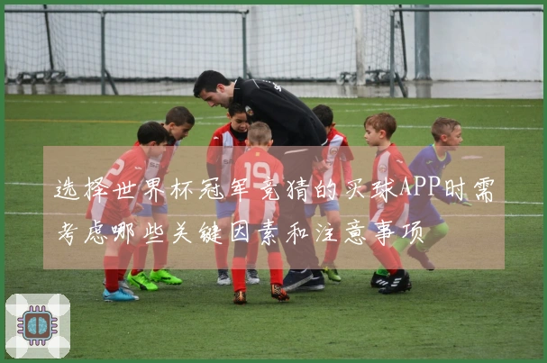 选择世界杯冠军竞猜的买球APP时需考虑哪些关键因素和注意事项